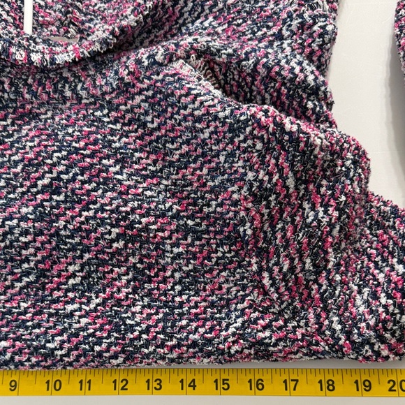 Chico's Women's Pink and Black Tweed Blazer Size SP/0P NWT - Picture 14 of 16